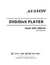 Avayon DXP-1000 G2 User manual