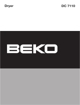 Beko DC 7110 User manual