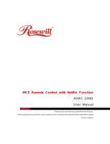 Rosewill RHRC-12001 User manual