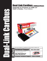 ADS Technologies DLX-181 DUAL LINK CARDBUS User manual
