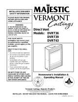 Vermont Casting DVRT36 User manual