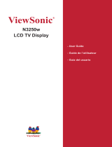 ViewSonic N3250w User manual