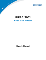 Billion 7001 User manual