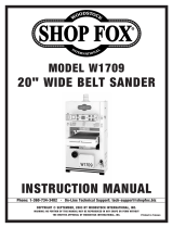 Shop fox W1709 User manual