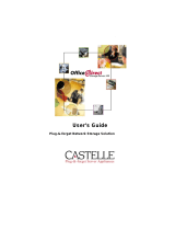 Castelle Office Direct OfficeDirect Storage Server User manual