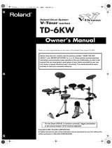 Roland V-Tour TD-6KW User manual