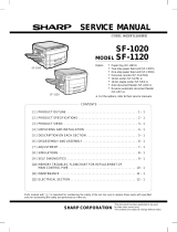Sharp SF-1020 User manual