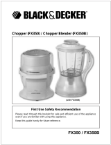 Black & Decker FX350 User manual