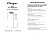 Dimplex GDC12RCBA Owner's manual