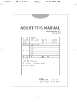 Daewoo KOR-121MOS Owner's manual