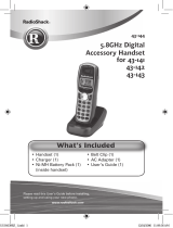 Radio Shack 43-141 User manual