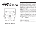 ADJ Quad Phase Go User manual