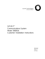 Lucent Technologies SPIRIT 616 EXPANSION UNIT User manual