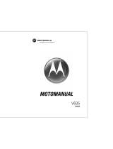 Motorola V635 Owner's manual