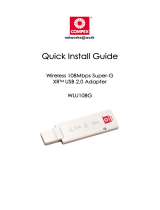 Compex WLU108G User manual