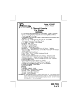 Audiovox APS687 - Car Prestige Remote Start User manual