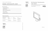 Elo TouchSystems Entuitive 1525/27L Series User manual
