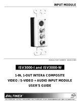 Altinex ISV3000-W User manual