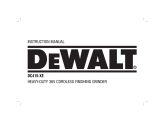 DeWalt DC415 User manual