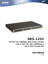 D-Link DES-1252 - Web Smart Switch User manual