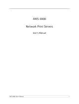Axis 5900 User manual