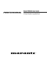 Marantz Professional PMD520 User manual