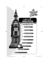 Bissell LIFT-OFF SPINPOWER 3760 Series User manual
