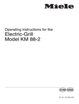 Miele KM 88-2 User manual