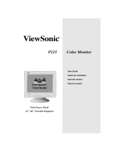 ViewSonic P225 User manual