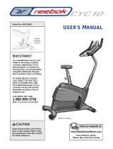 Reebok Fitness CYC 10 User manual