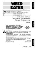 Weed Eater EBV  User manual