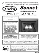 Enviro Sonnet Owner's manual