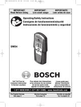 Bosch DMD4 User manual