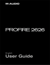 M-Audio 2626 User manual