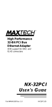 MaxTech NX-16 User manual
