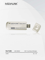 Medialink MWN-USB54G User manual
