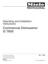 Miele G 7856 User manual