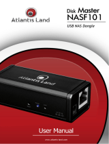 Atlantis DISK MASTER NASF101 User manual