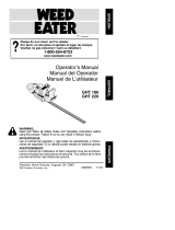 Weed Eater GHT 180 User manual