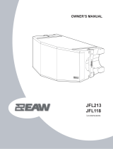 EAW JFL213 Owner's manual