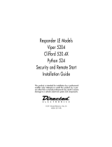 Directed Electronics Python 524 Installation guide