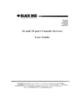 Black Box 16 port User manual