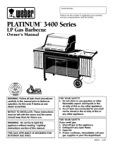 Weber 3400 LP User manual