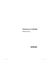 Epson 9600 User manual