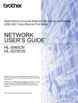 Brother HL-3040CN User guide