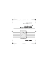 Radio Shack Tone/Vibration Pager User manual