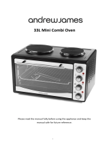 Andrew James 33L Mini Combi Oven User manual