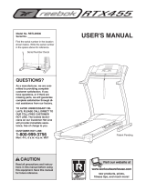Reebok RBTL09500 User manual