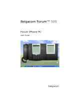 BELGACOM Forum Phone 525 User manual