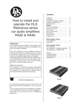 DLS Reference RA20, RA40 Owner's manual